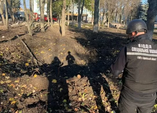 Поліція фіксує наслідки вчорашнього обстрілу Харкова