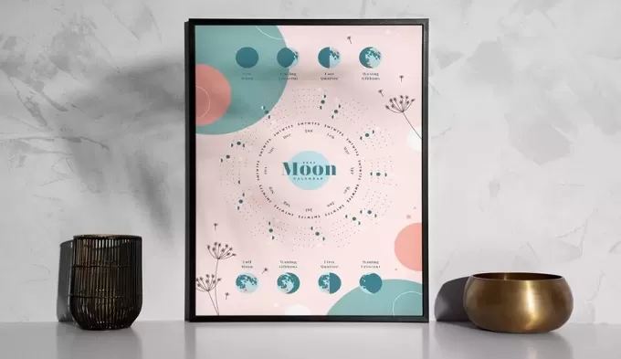 Місячний календар на липень 2023