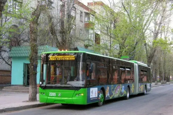 Протягом двох днів тролейбуси у Харкові курсуватимуть іншим маршрутом