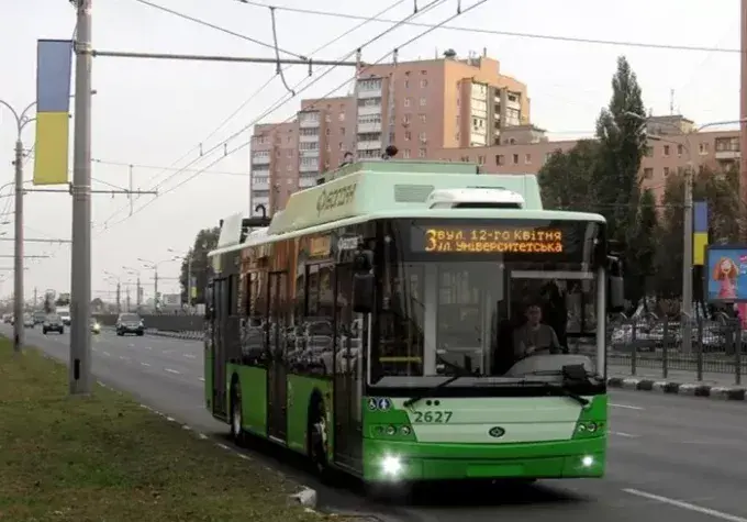 У Харкові зміниться маршрут кількох тролейбусів