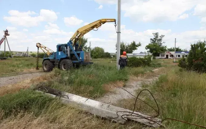 На Харківщині повернули світло ще одному селу