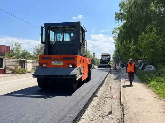 На Харківщині працюють над відновленням дороги