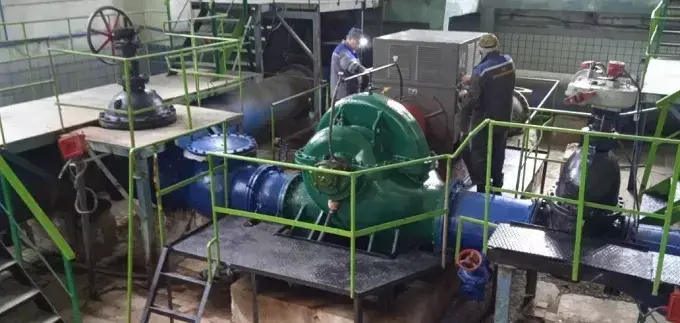 В Індустріальному районі відновили насосну станцію, яку обстріляли у лютому