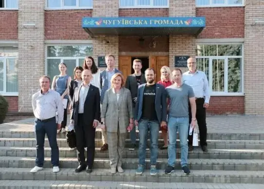 Чеська делегація відвідала Чугуївський район на Харківщині