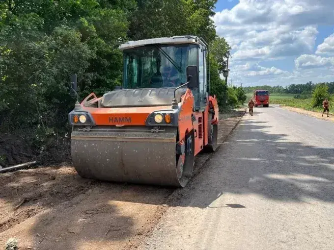 На Харківщині продовжується ремонт доріг