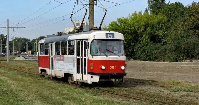 Протягом двох днів харківські трамваї курсуватимуть іншим маршрутом