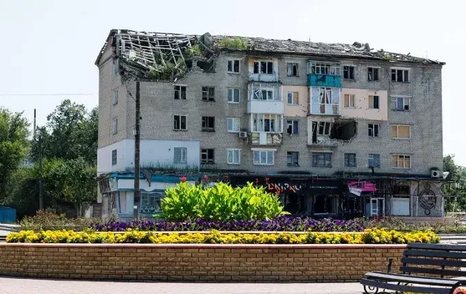 В Ізюмі на Харківщині проінспектували відновлювальні роботи