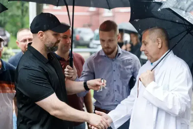 У харківській обласній лікарні встановили мобільну станцію очищення води
