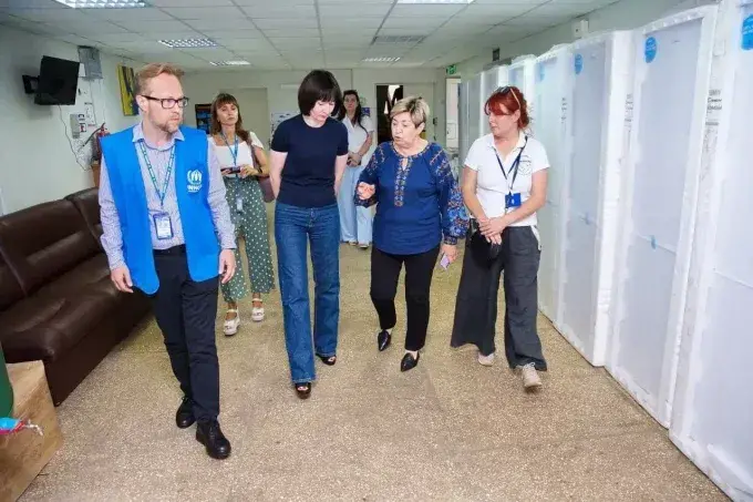 Для ВПО у Харкові передали побутову техніку