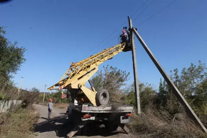 На Харківщині до електропостачання підключили ще одне село