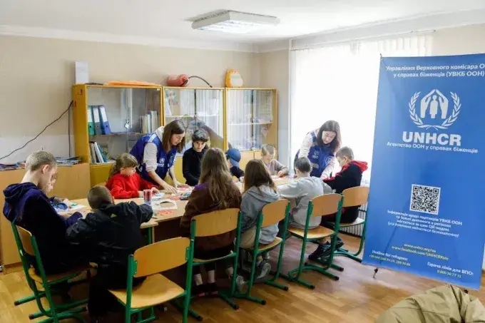 Харківському гуртожитку для переселенців допомагає 32 міжнародні організації