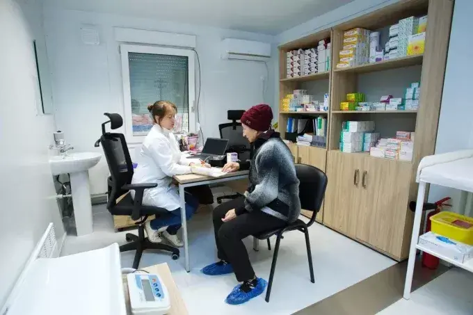 У чотирьох районах Харківської області працюють модульні клініки