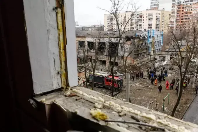 По центру Харкова ворог завдав удару ракетами Іскандер-М - Синєгубов