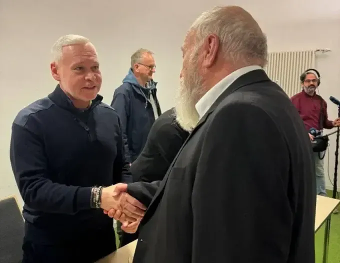 У Німеччині Терехов зустрів харків'ян, які хочуть повернутися до Харкова