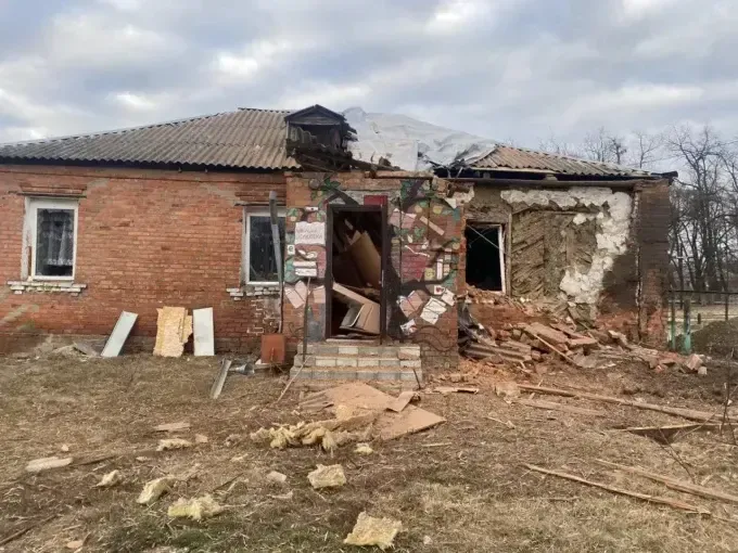 20 ударів за ніч здійснили окупанти по селу в Харківській області