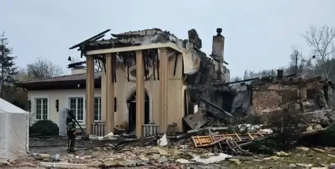 У Зміївській громаді окупанти завдали руйнувань будинку екс-мера Харкова Кернеса