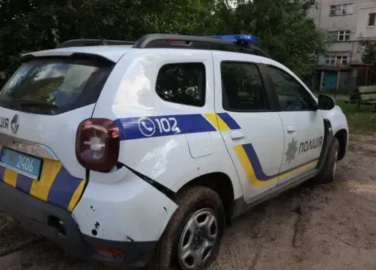 На Харківщині росіяни дроном атакували поліцейських