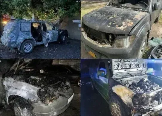 За вказівкою росіян, на Харківщині спалили близько 40 військових автомобілів