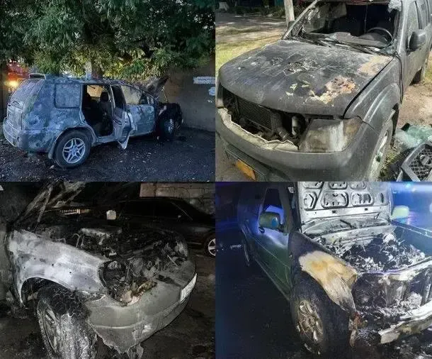 За вказівкою росіян, на Харківщині спалили близько 40 військових автомобілів