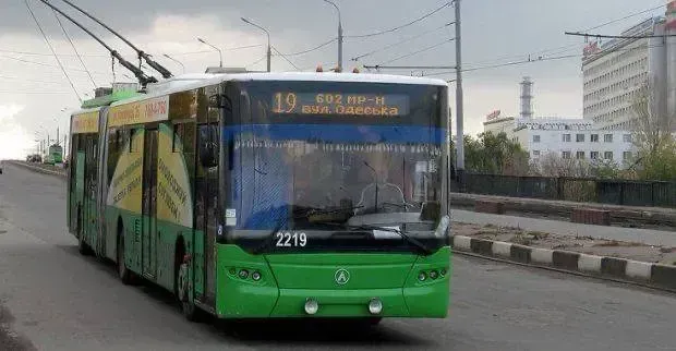 У Харкові тролейбуси тимчасово змінять свій маршрут
