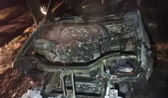 Двоє харків'ян підпалили авто військовослужбовця за вказівкою росіян та втекли