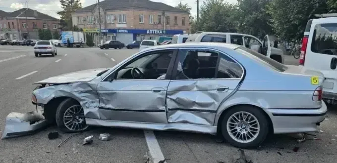 На Харківщині п'яний водій збив людину