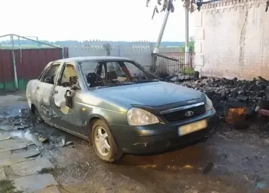 Мешканець Харківщини через ревнощі підпалив авто свого суперника