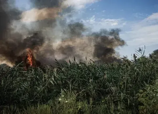 У Харкові рятувальники борються з великою пожежою у Київському районі