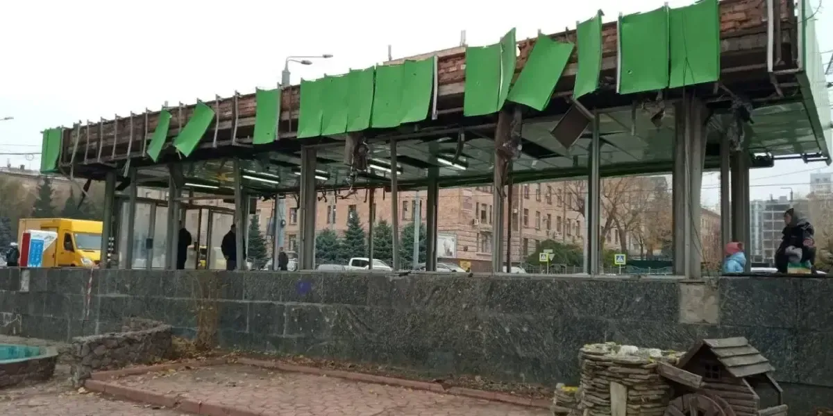 Станція метро "Наукова" у Харкові зазнала значних пошкоджень