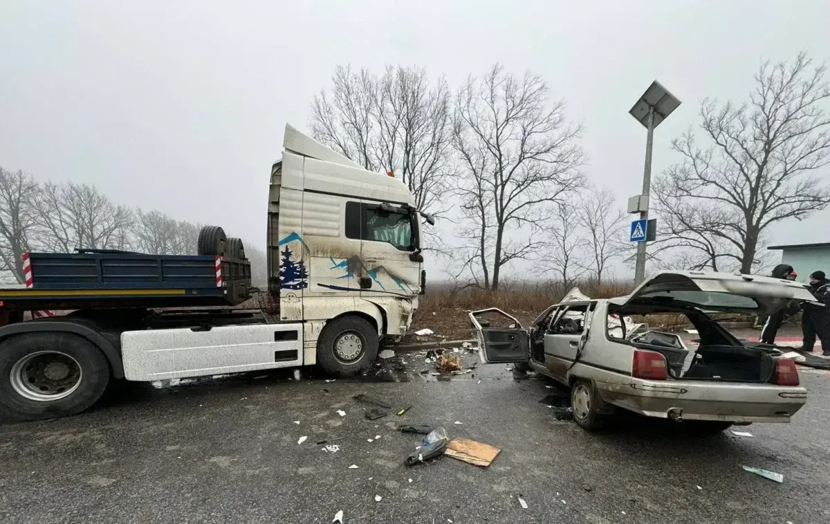 Жахлива аварія на Харківщині за участі вантажівки: серед постраждалих 3-річна дитина