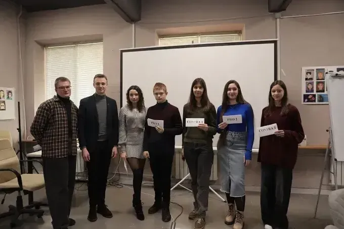 У Каразінському університеті навчатимуть школярів дебатам за німецькою методикою
