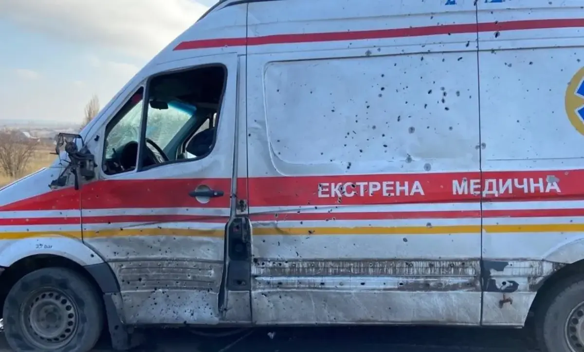 На Харківщині під ворожий обстріл потрапили медики