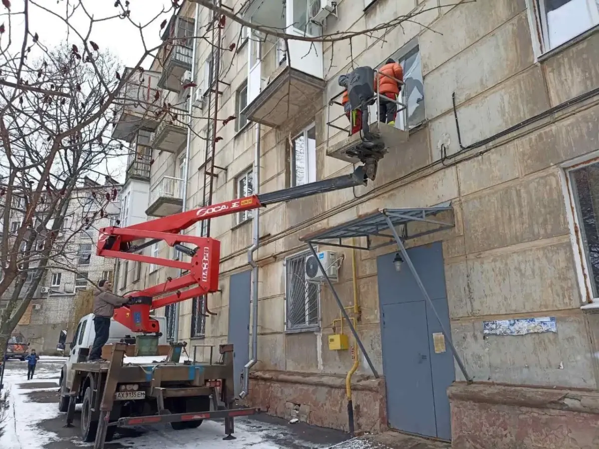 Нічна атака безпілотників: наслідки обстрілу Харкова 5 лютого