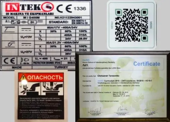Металеві інформаційні таблички під замовлення для бізнесу та приватних осіб у Харкові та області
