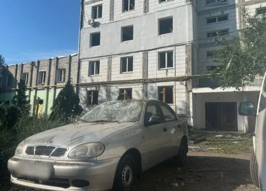 Наслідки обстрілу Чугуєва 18 липня