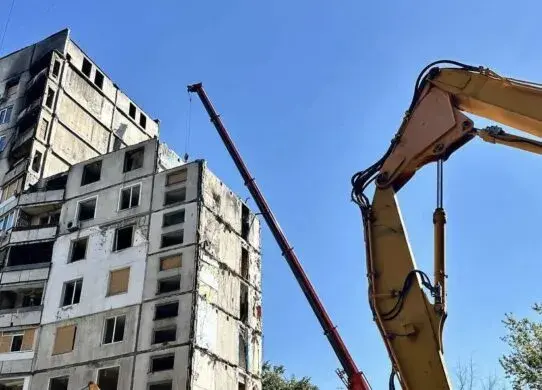 В Індустріальному районі Харкова знесуть частину багатоповерхівки