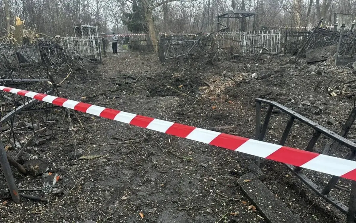 Кладовище у Харкові опинилося під обстрілом рф