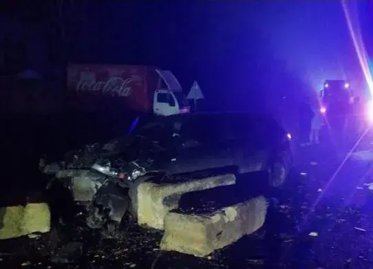 На Харківщині Audi вилетіла на зустрічку та знесла три автівки