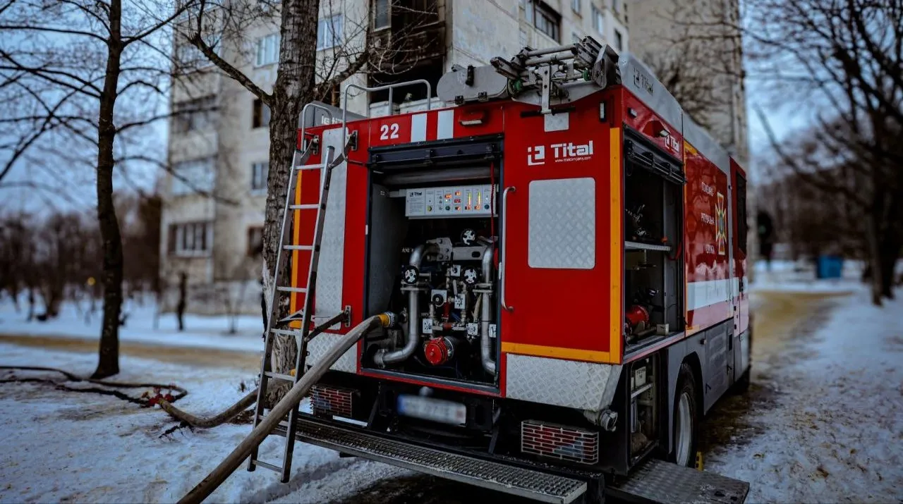 У Харкові чоловік вистрибнув з третього поверху, щоб врятуватися від пожежі