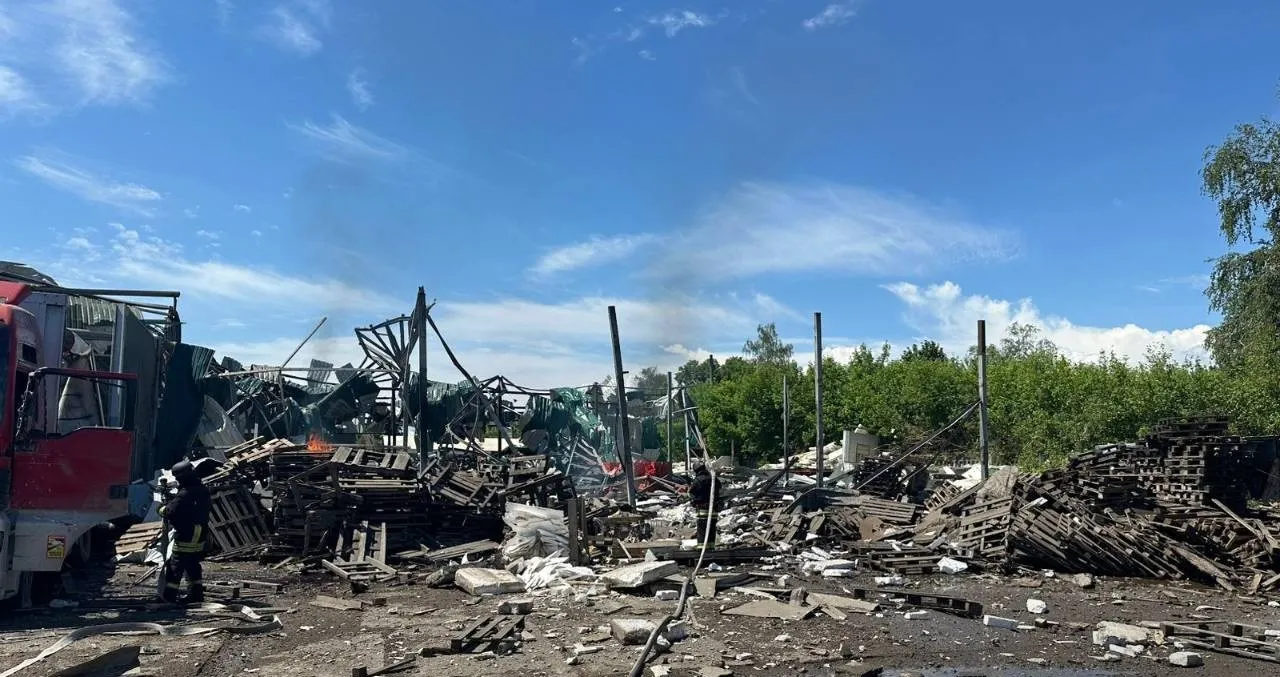 Ракетний удар по Дергачам 25 травня