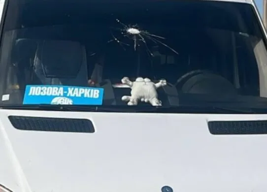 Обстріл мікроавтобуса під Харковом 16 липня