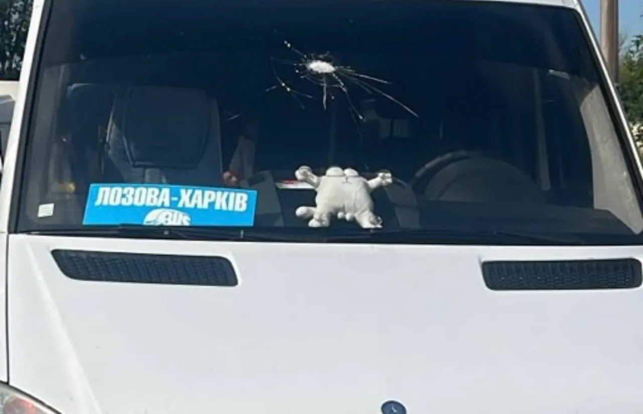 Обстріл мікроавтобуса під Харковом 16 липня