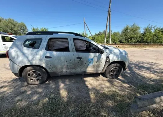 На Харківщині під удар ворожого безпілотника потрапила бригада енергетиків: є поранений