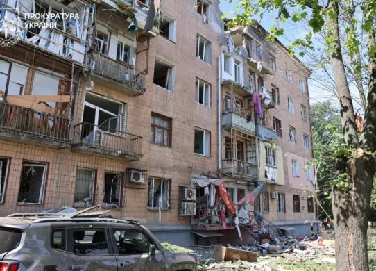 Через ранковий удар по Харкову загинули двоє людей, ще понад 40 поранених