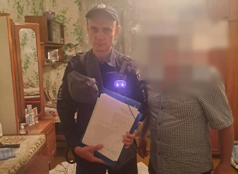 Погрожував розправою: у Харкові поліція покарала домашнього тирана