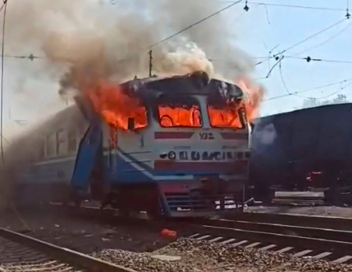Через повторний удар по електропоїзду на Харківщині загинули дві жінки
