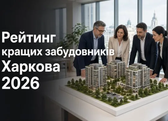 Рейтинг кращих забудовників Харкова 2026