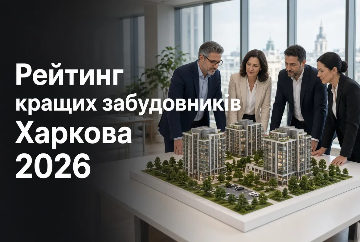 Рейтинг кращих забудовників Харкова 2026