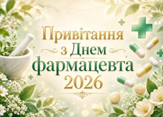 Привітання з Днем фармацевта 2026: найтепліші слова для тих, хто завжди знає, "що вам можна"