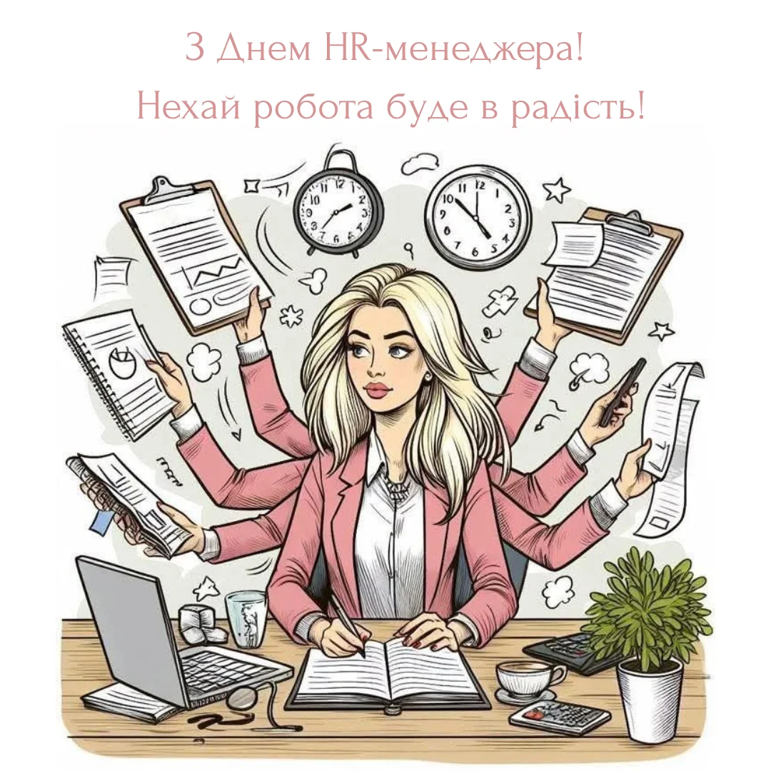 Найкращі привітання з Днем HR-менеджера 2026, які можна сміливо надсилати колегам